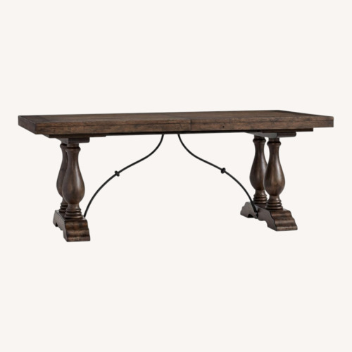 Used Pottery Barn Lorraine Extendable Dining Table for sale on AptDeco