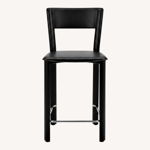 Used Mario Bellini/FRAG for DWR Leather Barstools (2) for sale on AptDeco