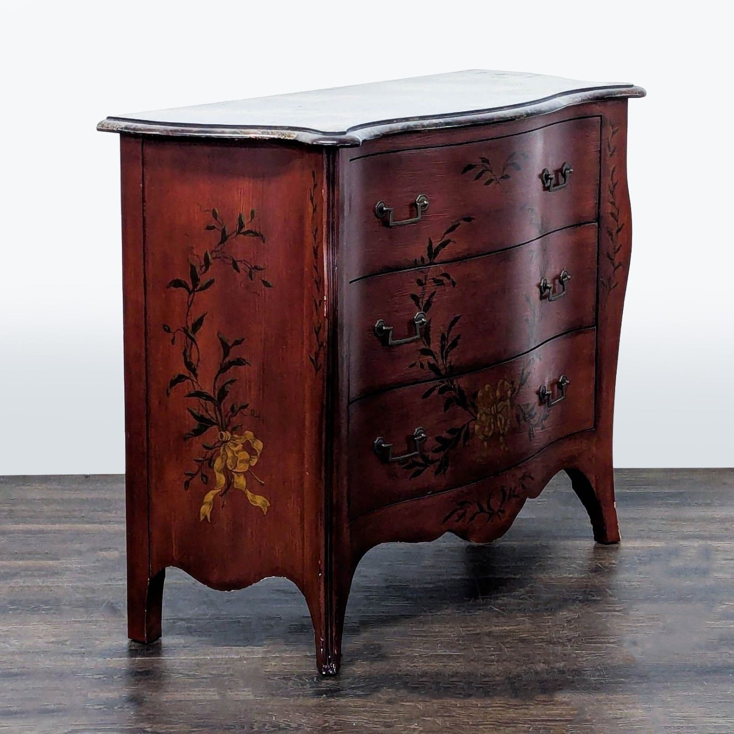 Drexel Heritage Hand-Painted 3-Drawer Dresser - image-6