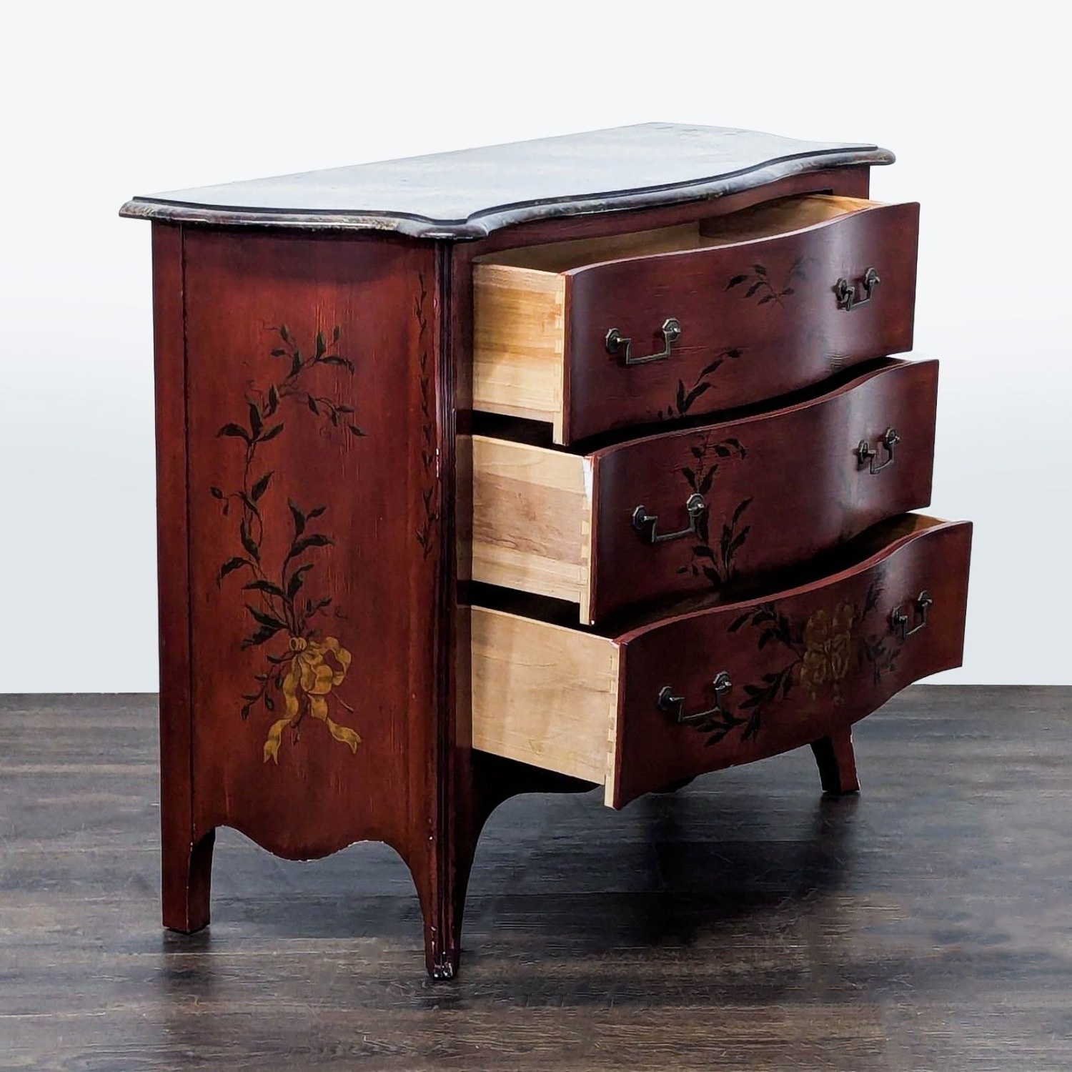 Drexel Heritage Hand-Painted 3-Drawer Dresser - image-7