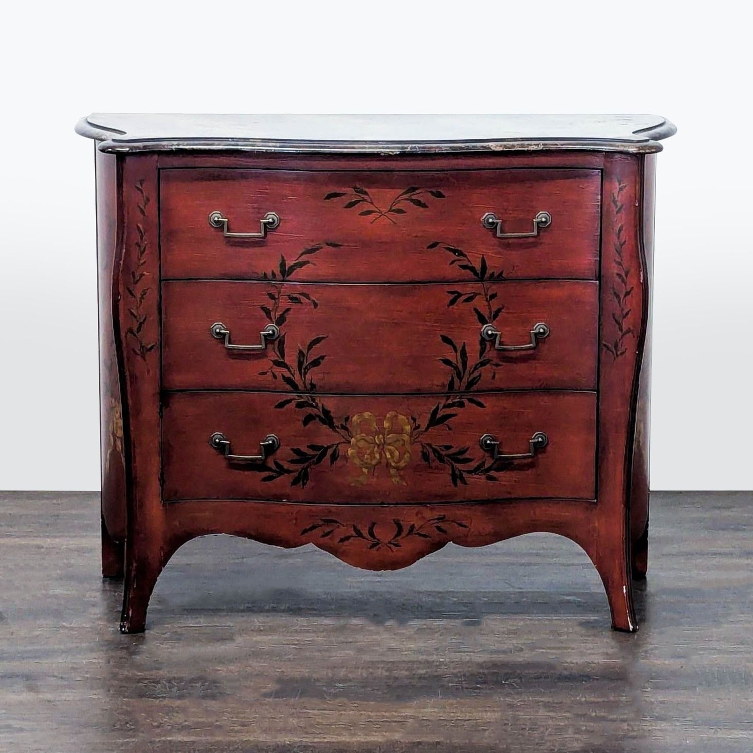 Drexel Heritage Hand-Painted 3-Drawer Dresser - image-8