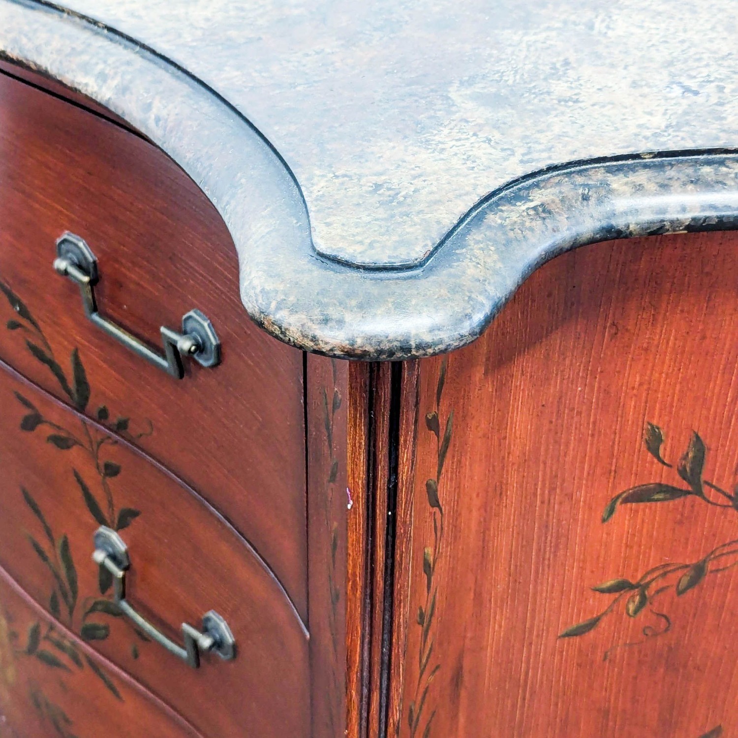 Drexel Heritage Hand-Painted 3-Drawer Dresser - image-1