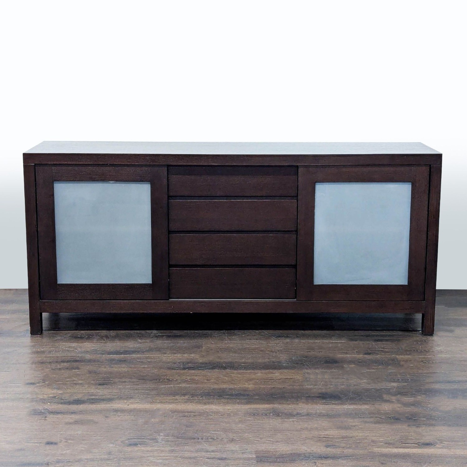 Crate & Barrel Four Drawer Sideboard - image-9