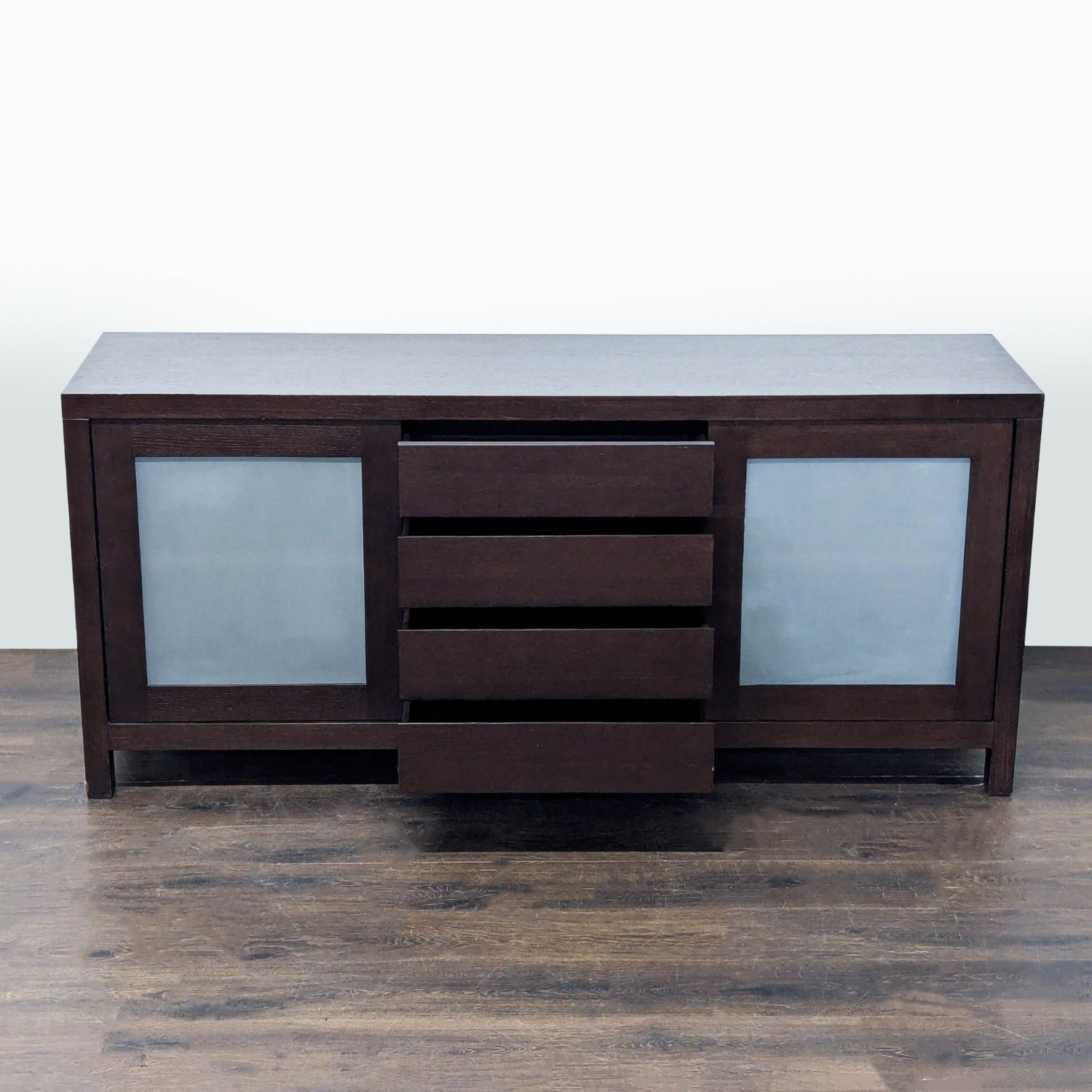 Crate & Barrel Four Drawer Sideboard - image-8