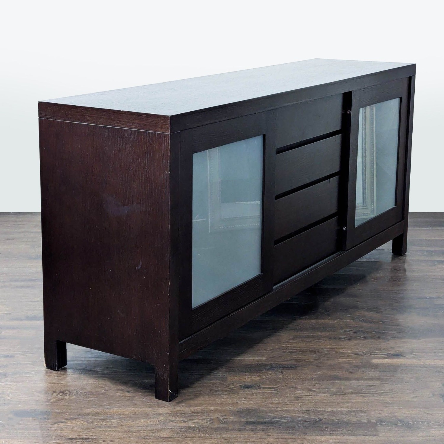 Crate & Barrel Four Drawer Sideboard - image-5