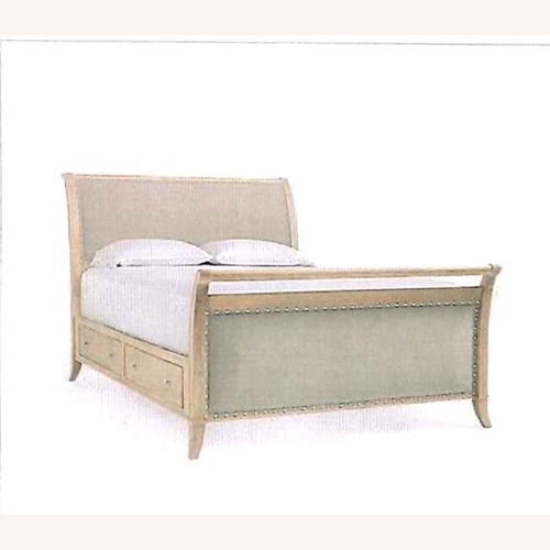 Used Arhaus Addison Storage Queen Bed for sale on AptDeco