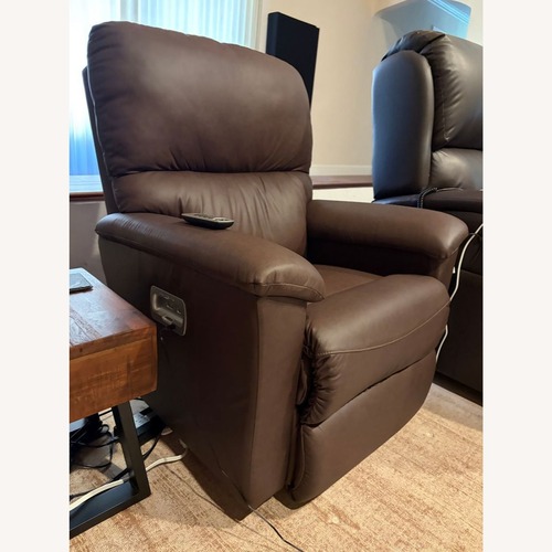 Used La-Z-Boy Pinnacle Brown Power Recliner Lounge  for sale on AptDeco