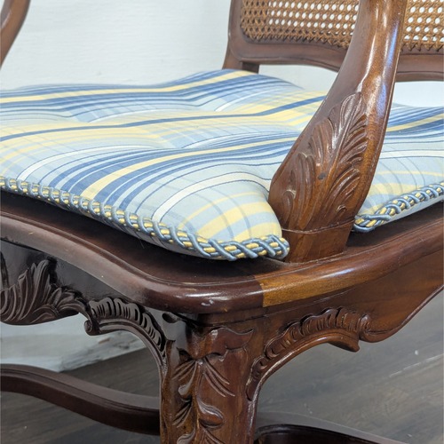 Used French Style Carved Dining/Lounge Armchair	 for sale on AptDeco