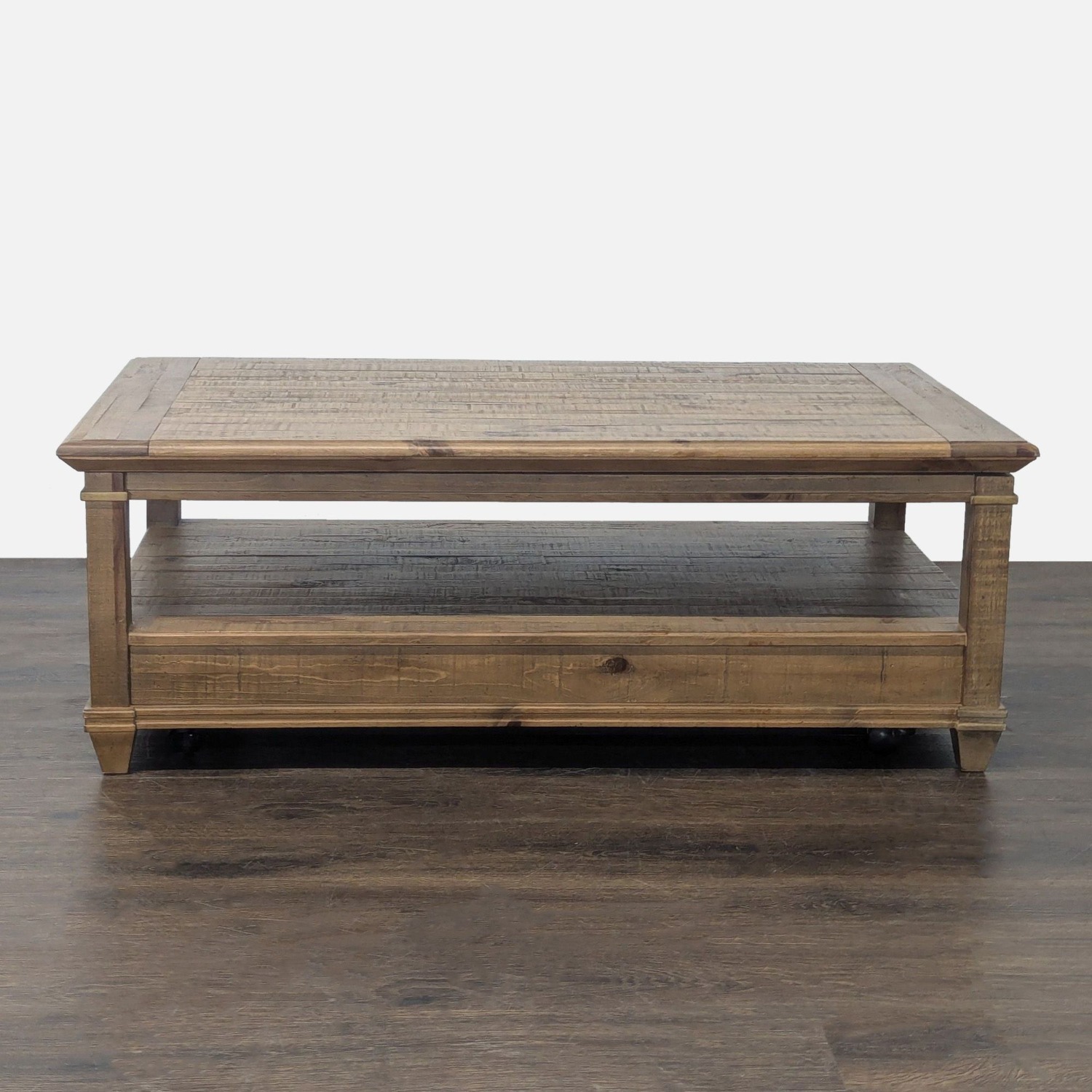 Rustic Lift-Top Coffee Table - image-3