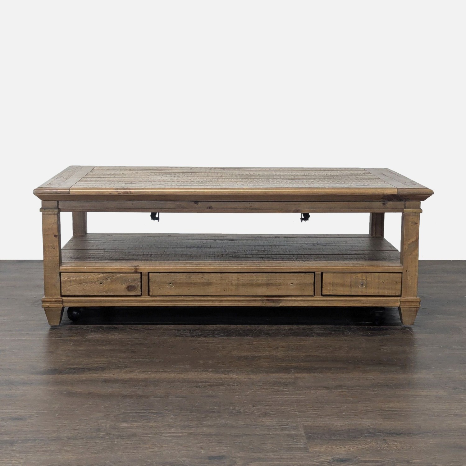 Rustic Lift-Top Coffee Table - image-6