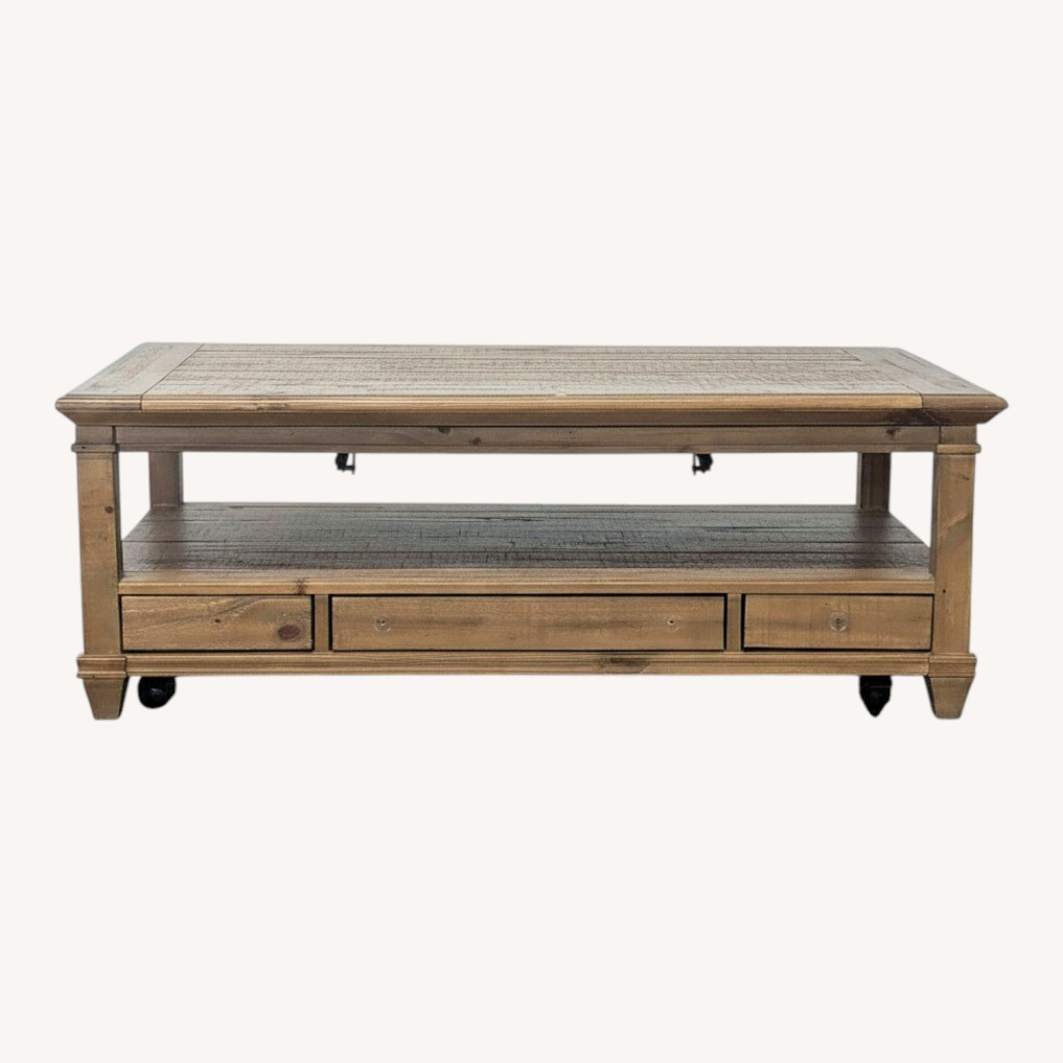 Rustic Lift-Top Coffee Table - image-0