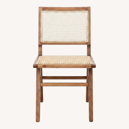 Used Safavieh Natural Wicker Dining Chairs for sale on AptDeco