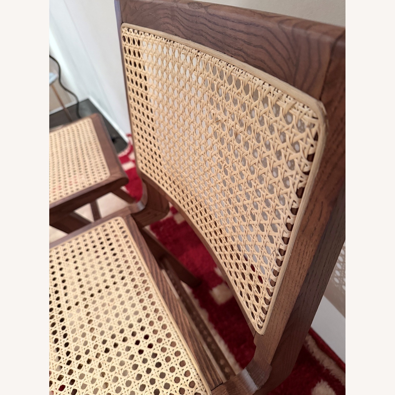 Safavieh Natural Wicker Dining Chairs - image-2