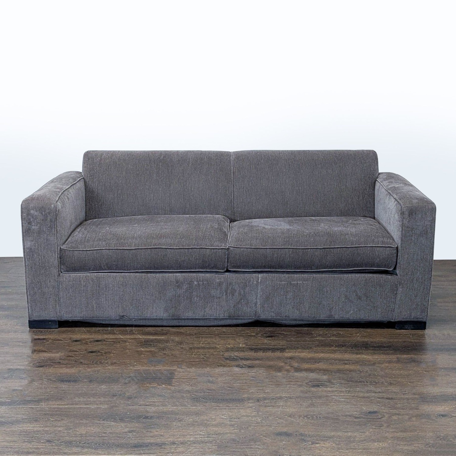 McCreary Modern Gray Sleeper Sofa with Wide Arms - image-8