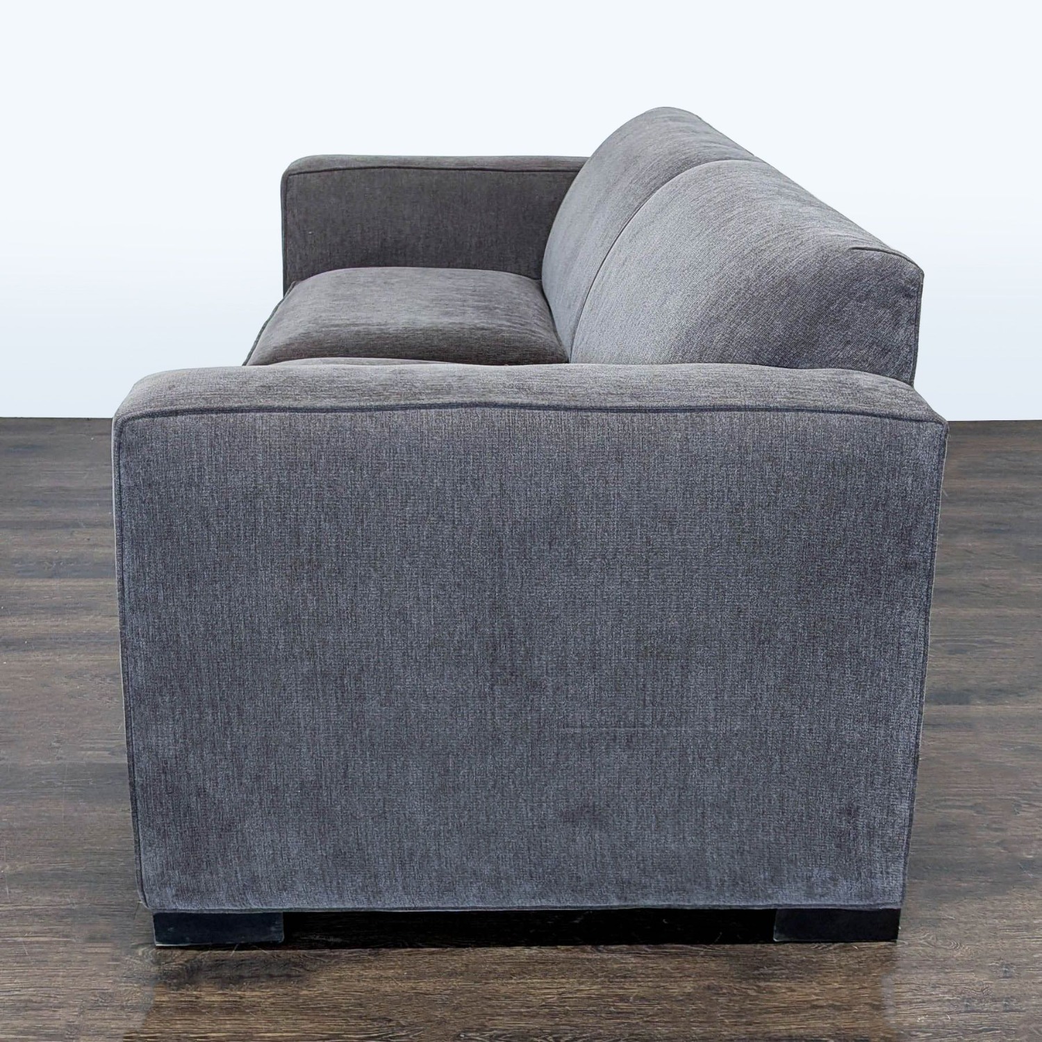McCreary Modern Gray Sleeper Sofa with Wide Arms - image-3