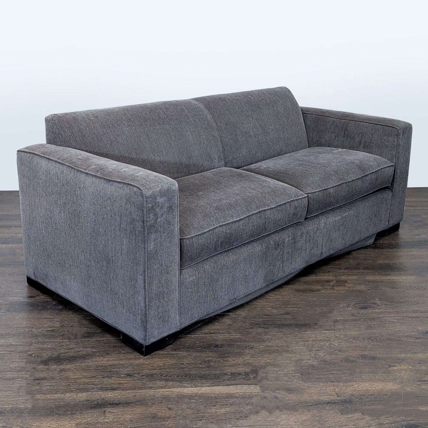 McCreary Modern Gray Sleeper Sofa with Wide Arms - image-6