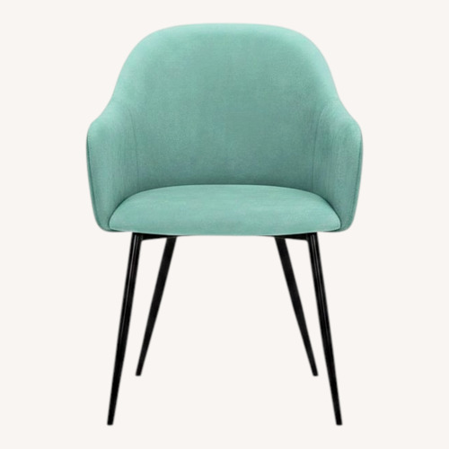 Used Pixie Fabric Metal Dining Room Chair for sale on AptDeco