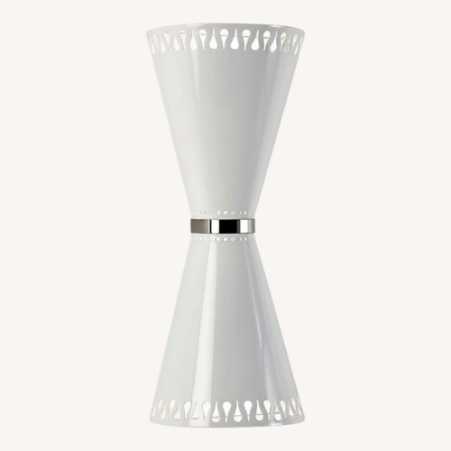 Used Jonathan Adler White Metal Wall Lamps for sale on AptDeco