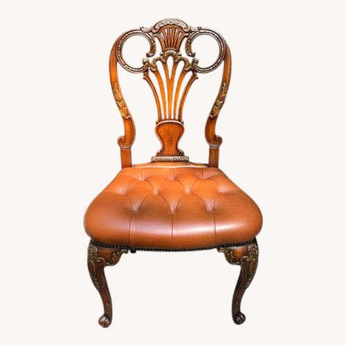 Used Vintage/Antique Finds Dark Brown Dining Chairs for sale on AptDeco