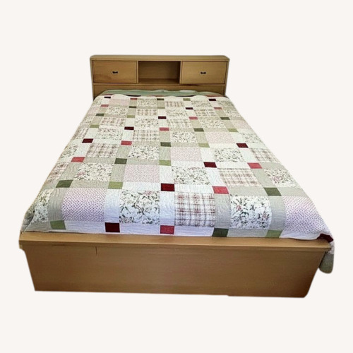 Used Vintage 1950s Mid Century Modern Full Size Bed for sale on AptDeco