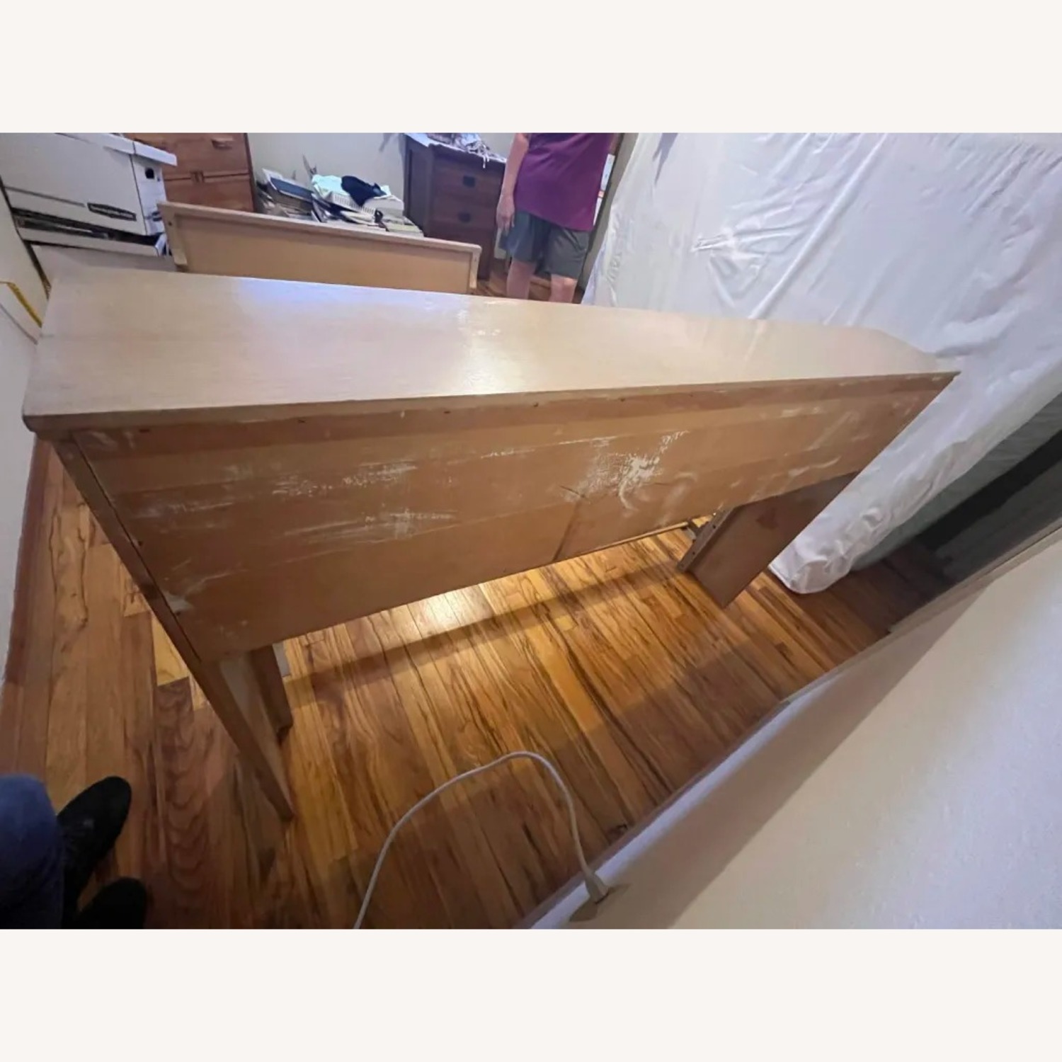 Vintage 1950s Mid Century Modern Full Size Bed - image-5