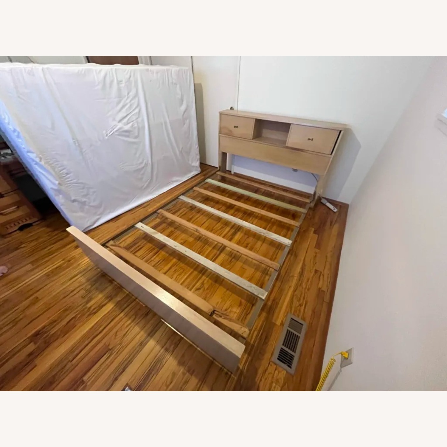 Vintage 1950s Mid Century Modern Full Size Bed - image-4