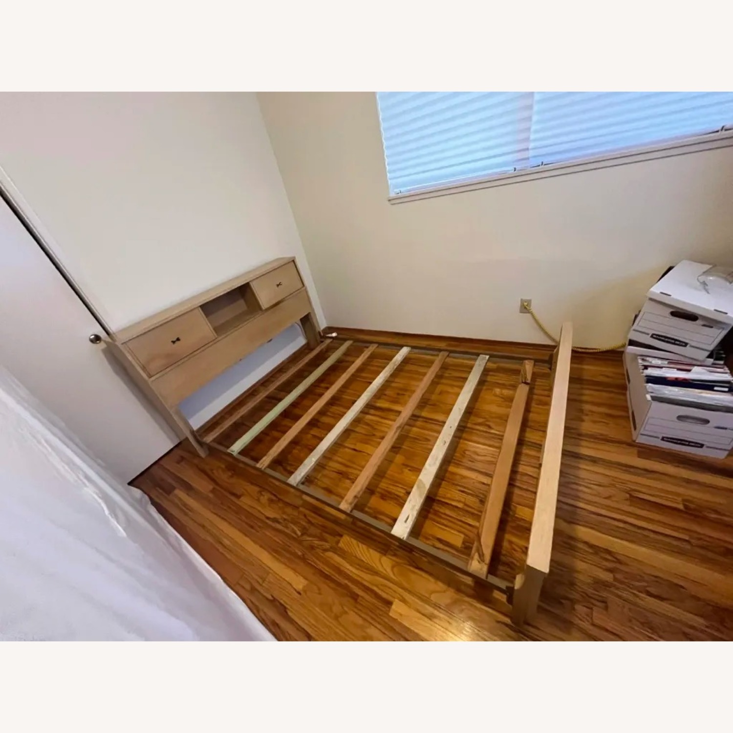 Vintage 1950s Mid Century Modern Full Size Bed - image-2