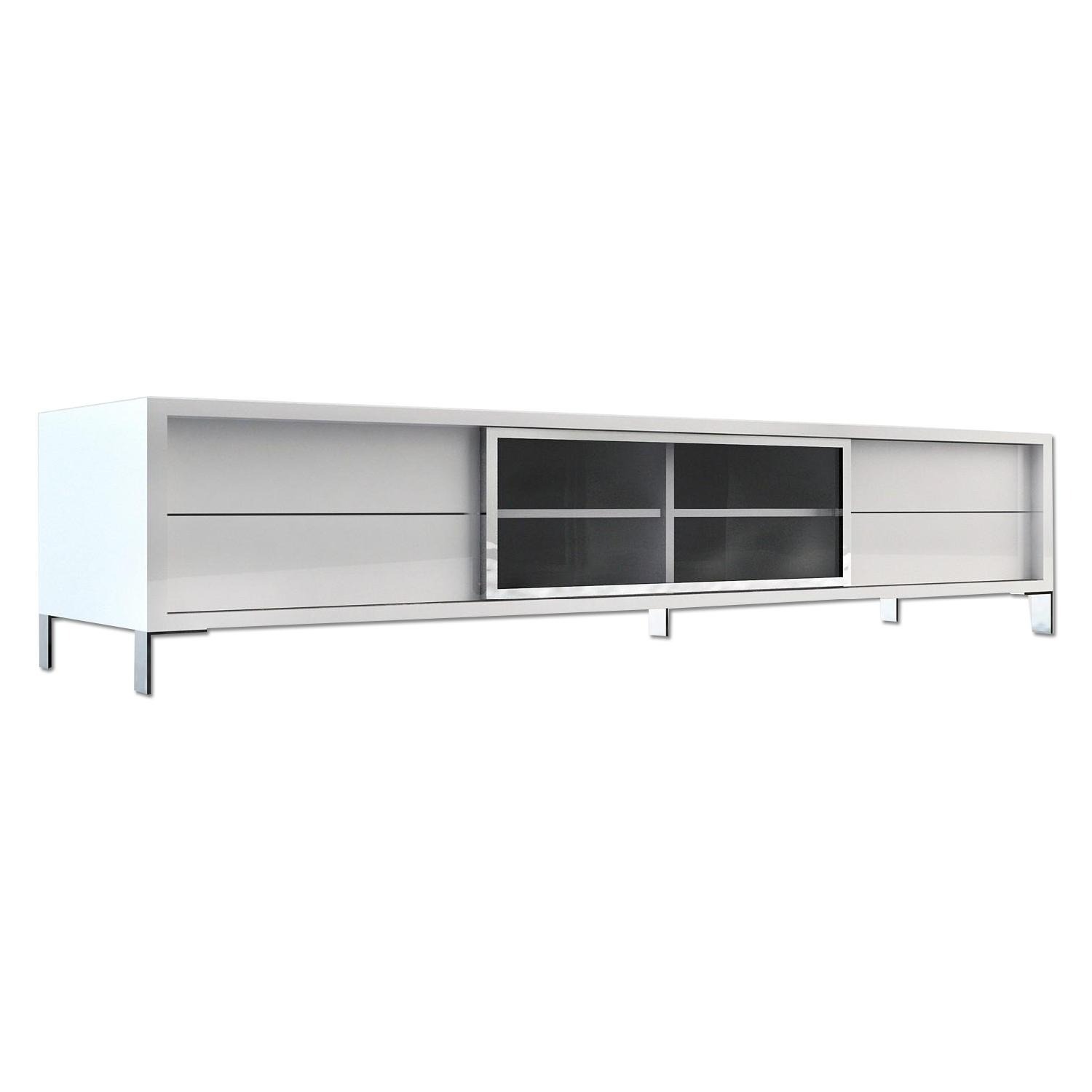 Modloft Modern Furniture White Media Storage - image-2
