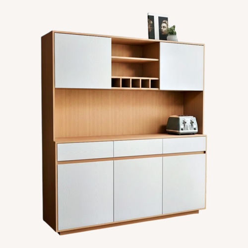 Used Wayfair Wood Veneer Wall Shelf for sale on AptDeco
