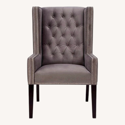 Used Z Gallerie Light Gray Fabric Armchair for sale on AptDeco
