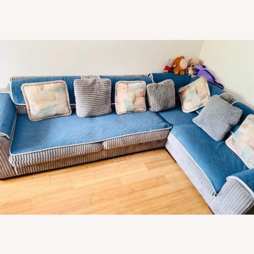 Used Ashley Gray Sofa for sale on AptDeco