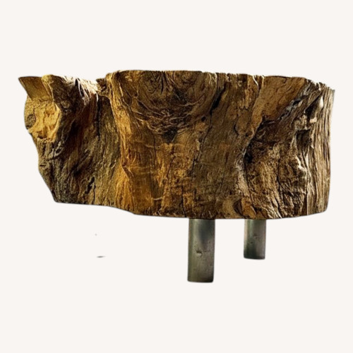 Used Natural Wood Coffee Table for sale on AptDeco