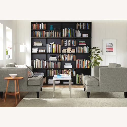 Used Room & Board Rollins Black Wood Bookcases for sale on AptDeco