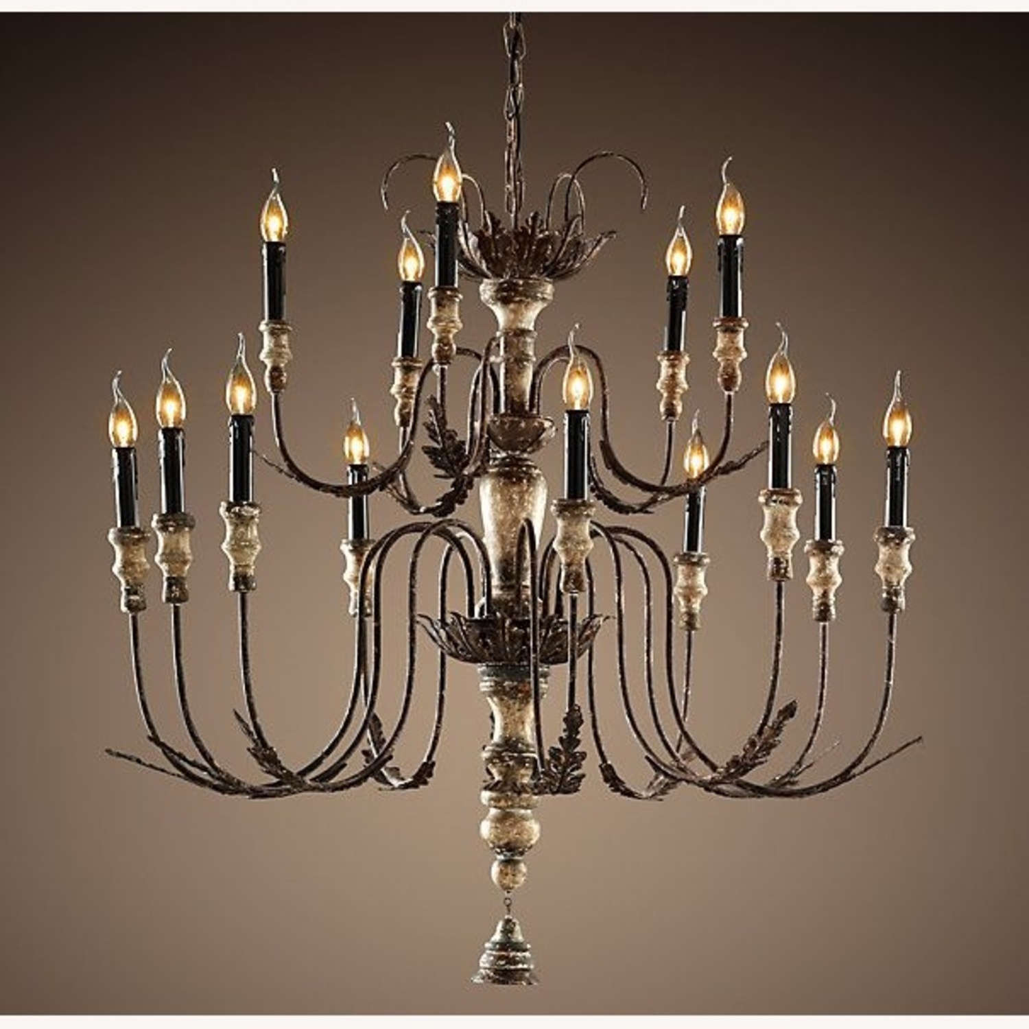 Restoration Hardware 18th C. Bartolomeo Chandelier 39" - image-6