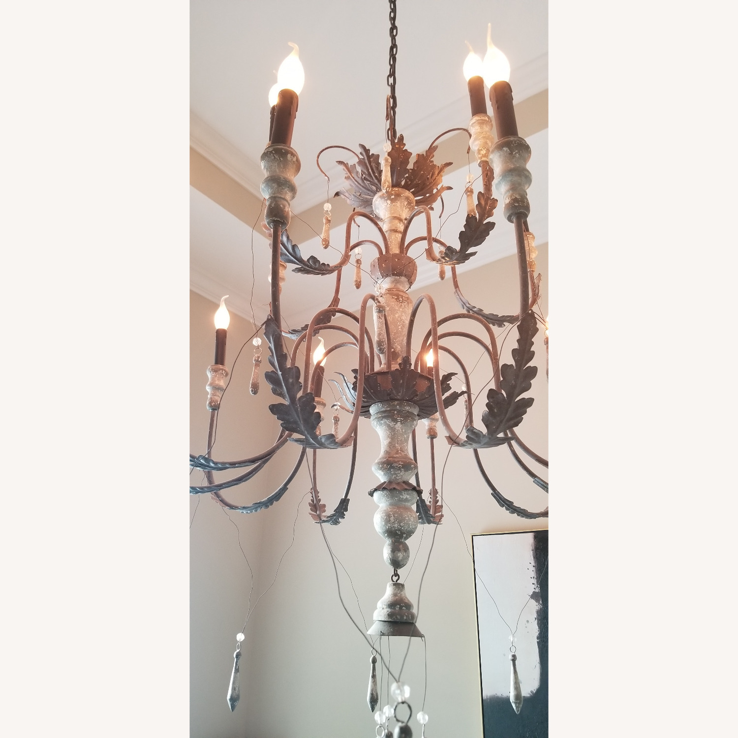 Restoration Hardware 18th C. Bartolomeo Chandelier 39" - image-2