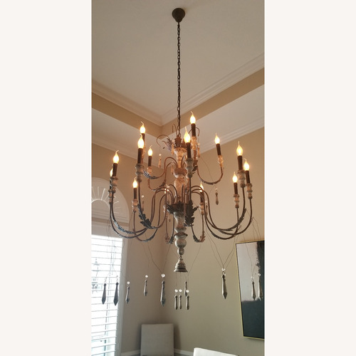 Used Restoration Hardware 18th C. Bartolomeo Chandelier 39" for sale on AptDeco