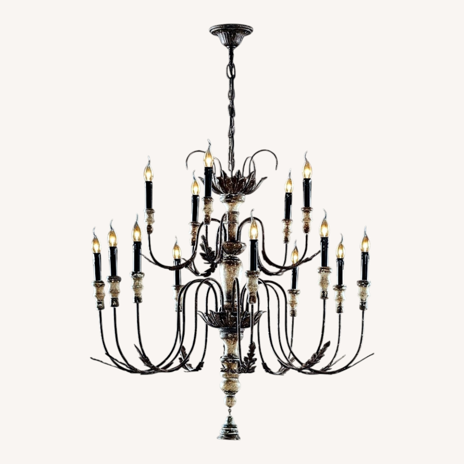 Restoration Hardware 18th C. Bartolomeo Chandelier 39" - image-0