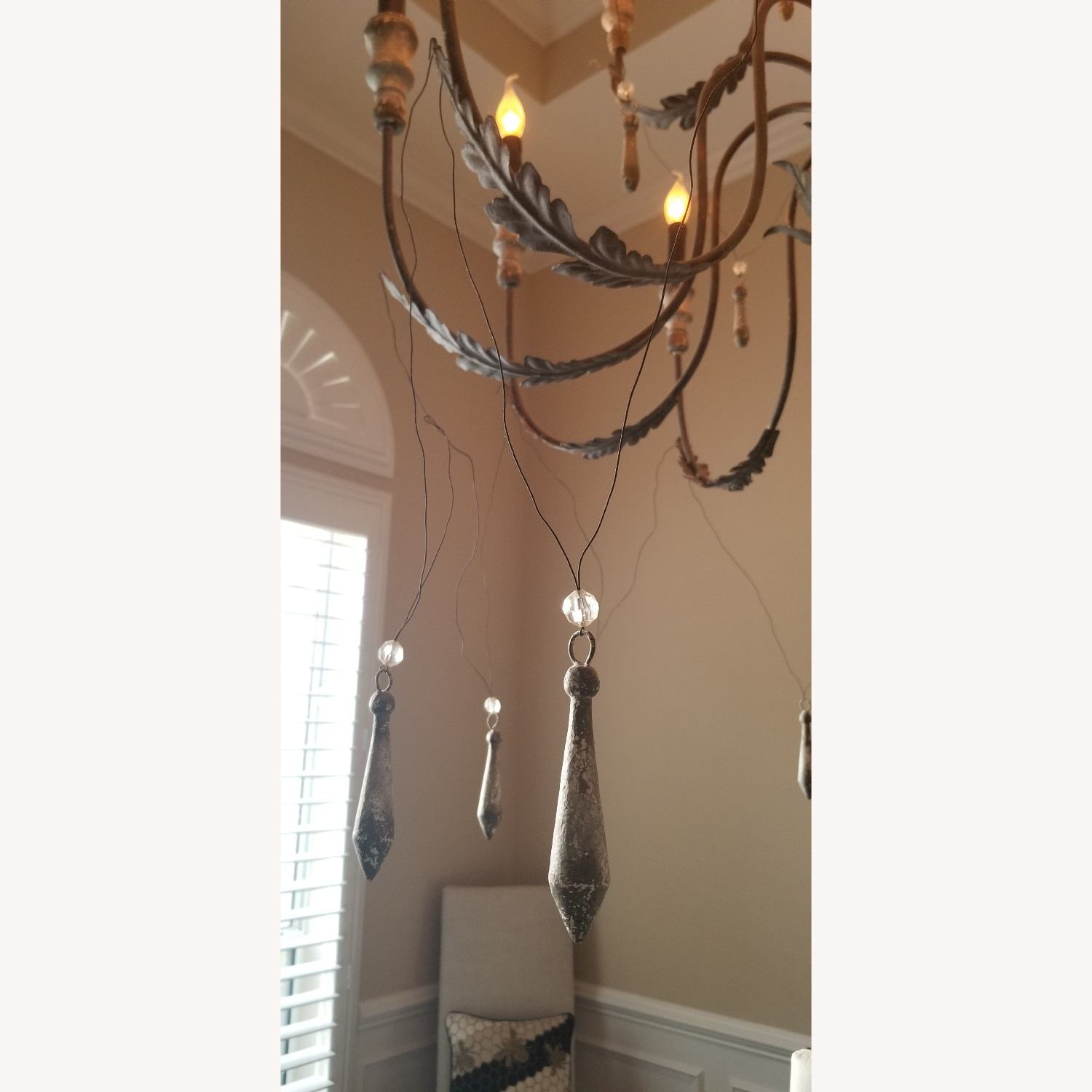 Restoration Hardware 18th C. Bartolomeo Chandelier 39" - image-4