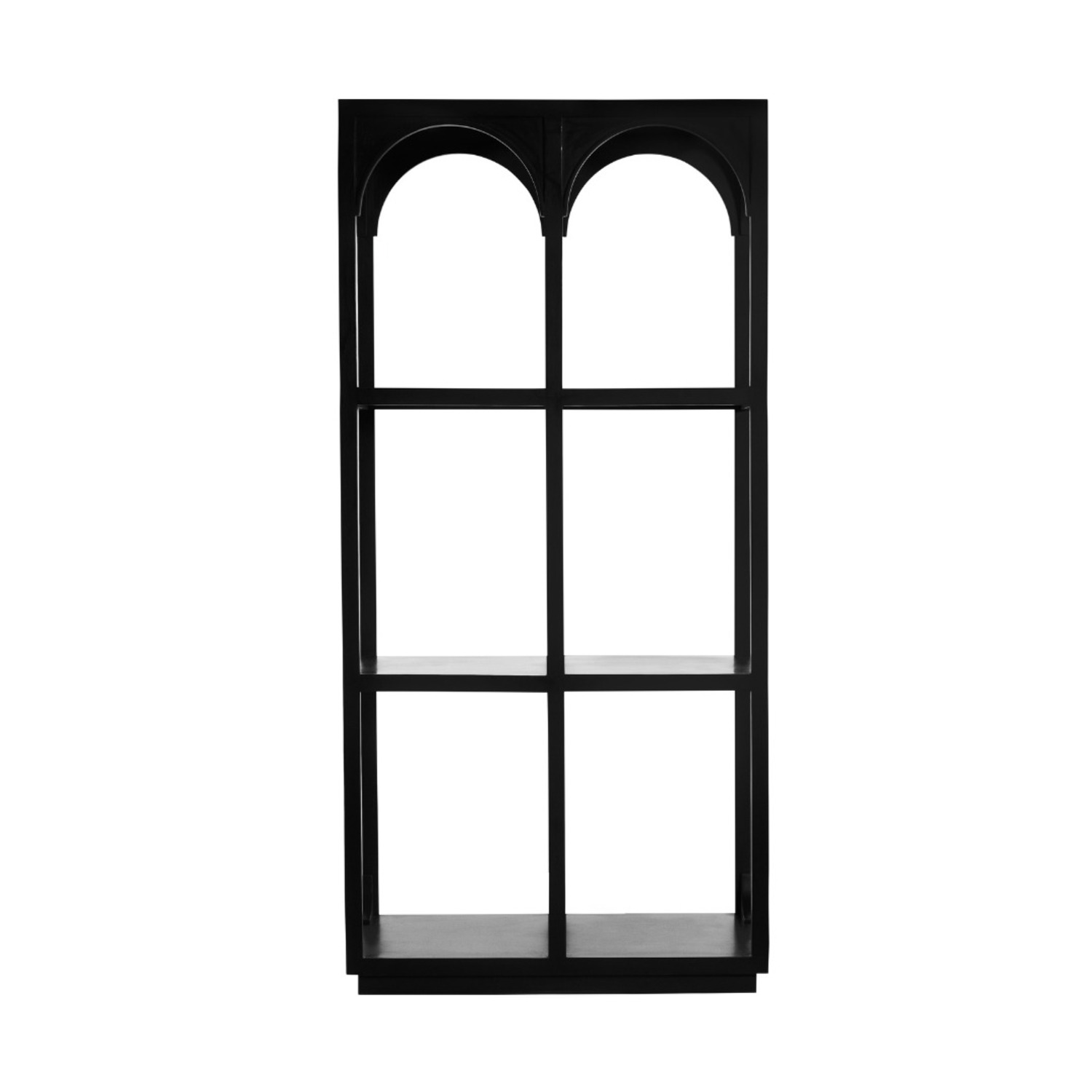 Arhaus Arcade Black Wood Bookcase - image-2