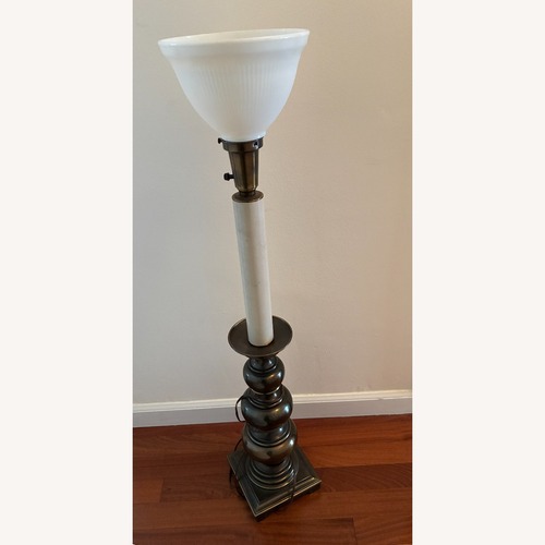 Used Vintage Brass Stiffel Table Lamp  for sale on AptDeco