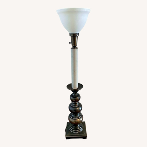 Used Vintage Brass Stiffel Table Lamp  for sale on AptDeco