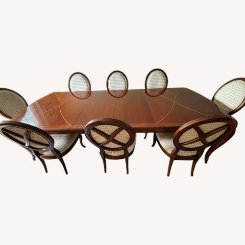 Used Dining Room Table with 8 Chairs for sale on AptDeco