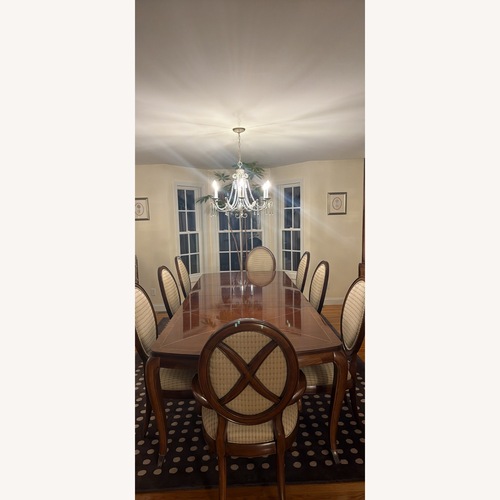 Used Dining Room Table with 8 Chairs for sale on AptDeco