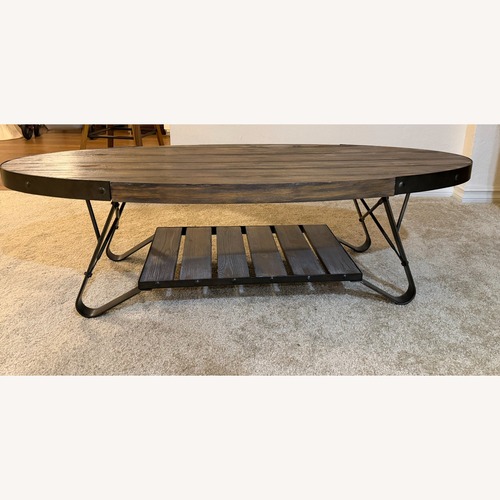 Used Rustic / Industrial Coffee Table for sale on AptDeco
