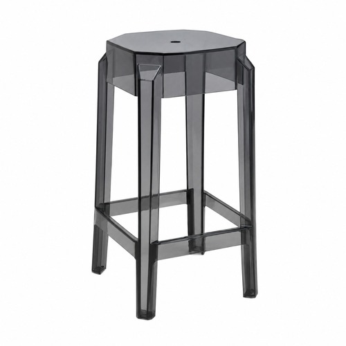 Used Compamia Arcylic Black Polycarbonate Counter Stool for sale on AptDeco