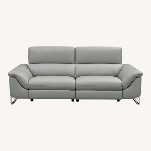 Used Roche Bobois Cinetique Natural Leather 2 Seater Sofa for sale on AptDeco