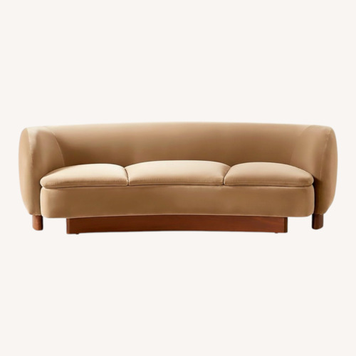 Used CB2 Muir Velvet 3+ Seater Sofa for sale on AptDeco