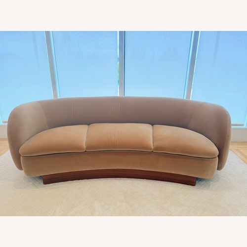 Used CB2 Muir Velvet 3+ Seater Sofa for sale on AptDeco