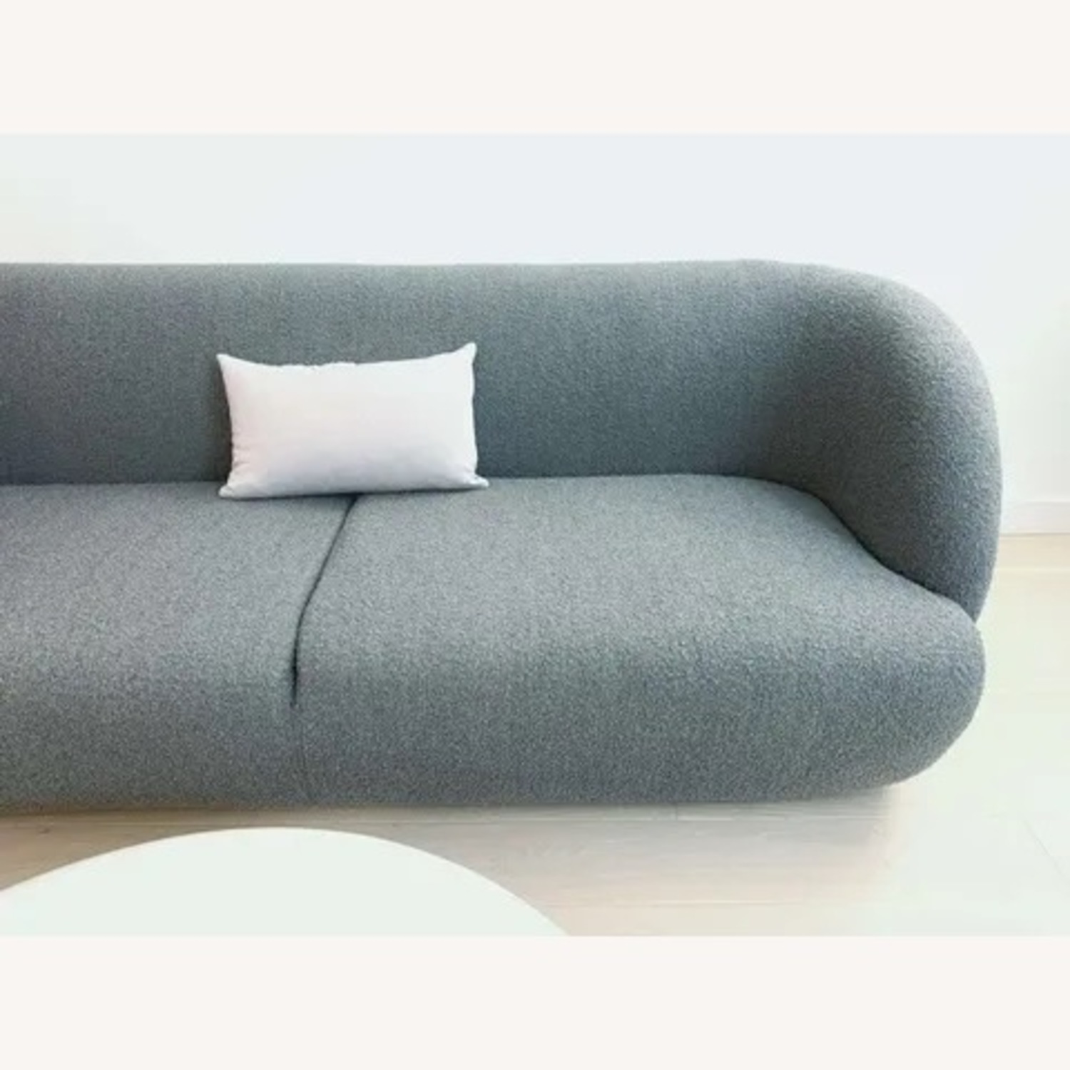 AllModern Myra Gray Bouclé Sofa Couch Featured in Cosmo - image-3