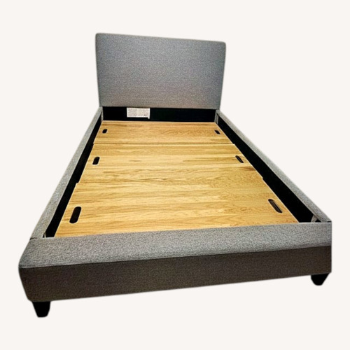 Used Costsco Upholstered Queen Bed Frame for sale on AptDeco
